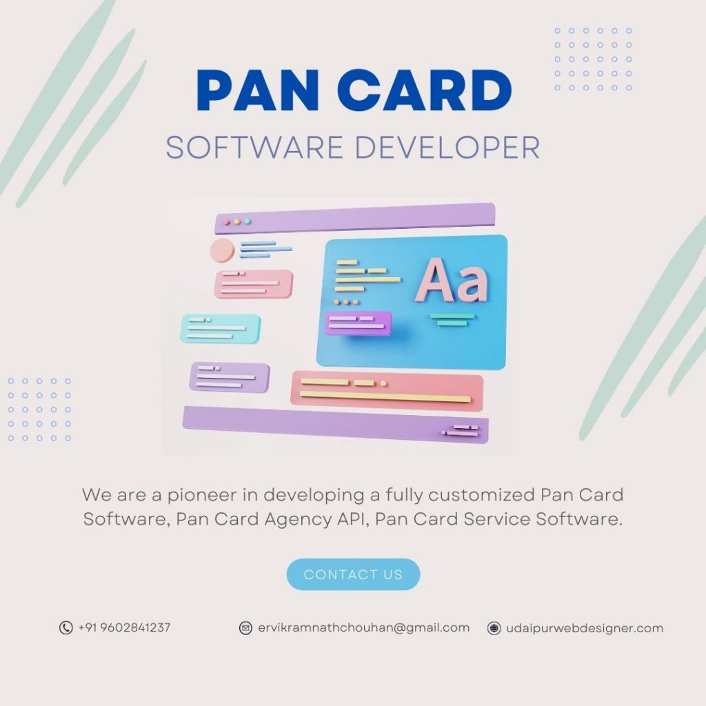 PAN Card Application Management System